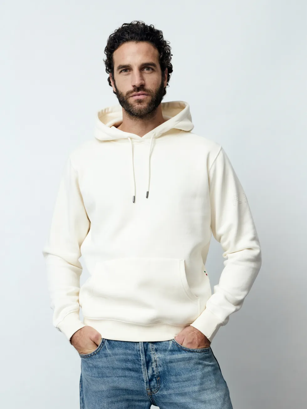 PEPE - Langarm Herren Hoody, gestrickt
